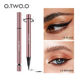 O.TWO.O Ink Color Waterproof Eyeliner Liquid Pen Long Lasting Rose Gold Design Black Brown Eye Liner Pen Makeup 2020 New Arrival