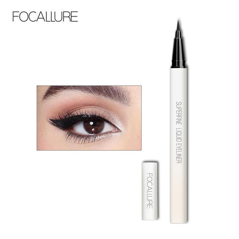 FOCALLURE Black Liquid Eyeliner Pencil Waterproof  24 hours Long Lasting Eye Makeup smooth Superfine Eye Liner Pen