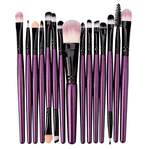 15PCs Makeup Brush Set Cosmetict Makeup For Face Make Up Tools Women Beauty  Professional Foundation Blush Eyeshadow Consealer