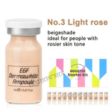 12 vials Korean Cosmetic Dermawhite BB Cream Glow Behandling Starter Kit Stayve Liquid Foundation For Skin Whitening Brightening