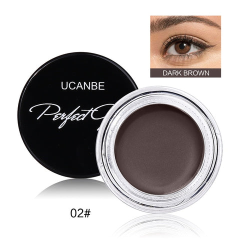 UCANBE 4 Colors Gel Eyeliner Makeup Shimmer Matte Black Brown Eye Liner Cream Eyes Makeup Long Lasting Waterproof Cosmetics