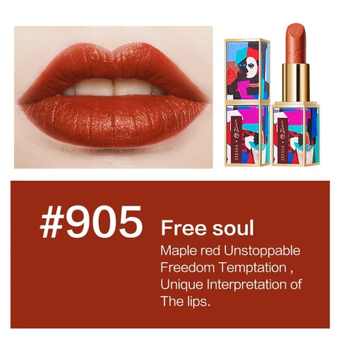ZEESEA Picasso Lipstick Long Lasting Matt Waterproof Velvet Non-stick Cups Natural Make Up Lip Stick