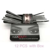 Travel 7PCS Set Brushes Makeup With Case iron Box Travel Mini make up set Brushes For Fashion Women Makeup Brushes HIAISB