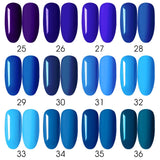 Beautilux Gel Nail Polish Lot 001-120 Soak Off UV LED Semi Permanent Nails Gels Lacquer Nail Art Design Varnish Wholesale 10ml