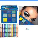 New Make-Up 9-Color Eyeshadow Palette Lasting Makeup Without Smudging Eyeshadow Firming Mashed Potato Eyeshadow Eye Makeup