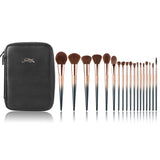 Jessup brushes 18pcs Makeup brushes set & 1PC Cosmetic bag women Make up brush Powder Foundation Precision Pencil eyeshadow