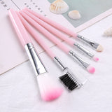 2019 Fashion 5pcs Women Makeup Brushes Set Professional Powder Eyelashes Eye Shadow Brush brochas maquillaje viaje Hot Sale 30#