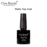 Clou Beaute 15ml UV LED Gel Nail Polish Base Primer No Clean Top Coat Varnishes Nail Gel Primer Transparent Nail Art Lacquer