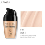 Professional Full Coverage Liquid Foundation Face Base Makeup Natural Color Concealer Whitening Lasting Primer Makeup BB Cream