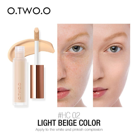 O.TWO.O Concealer Liquid Full Cover Face Corrector Cream Coverage Dark Circles Base Foundation Concealer Face Makeup Cosmetic