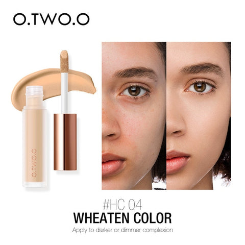 O.TWO.O Concealer Liquid Full Cover Face Corrector Cream Coverage Dark Circles Base Foundation Concealer Face Makeup Cosmetic