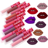 KADALADO Brand Make Up Waterproof Nude Lipstick Long Lasting Liquid Matte Lipstick Kit Lip Gloss Cosmetics Lipgloss Lip Makeup