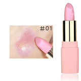 LULAA Shimmer Pearl Lipstick Waterproof Glitter Lipstick High Lighter Lip Stick Pigment Lips Tattoo Makeup Mermaid Batom