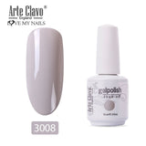 Arte Clavo 15ML Nail Gel Summer Series Colorful Soak Off UV Gel Varnish For Nails Semi Permanent Nail Art Glue Gel Lacquer