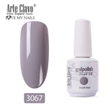 Arte Clavo 15ML Nail Gel Summer Series Colorful Soak Off UV Gel Varnish For Nails Semi Permanent Nail Art Glue Gel Lacquer