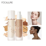 FOCALLURE Convermax Full Coverage Foundation Oil Control Face Makeup 20 Colors Matte Liquid Base Foundation