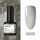 Gelfavor 8ml Gel Nail Polish Glitter For Manicure set nail art Semi platium UV LED Lamp Nail varnishes Base top coat Gel lacquer