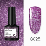 Gelfavor 8ml Gel Nail Polish Glitter For Manicure set nail art Semi platium UV LED Lamp Nail varnishes Base top coat Gel lacquer