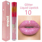 Hot Sale 15 Colors Glitter Lips Make Up Liquid Lipstick Waterproof Long Lasting Shimmer Red Lip Pink Women Beauty Lipstick