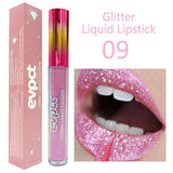 Hot Sale 15 Colors Glitter Lips Make Up Liquid Lipstick Waterproof Long Lasting Shimmer Red Lip Pink Women Beauty Lipstick