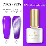 BORN PRETTY 6ml/10ml Magnetic Gel Nail Polish Cat Eye Nail UV Gel Holographics Laser Glitter Varnish Nail Art New Arrival