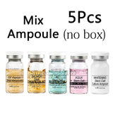 8ml Gold Ampoule Serum 12pcs BB Cream Glow Starter Kit Dermawhite mix serum add foundation niacinamide for Whitening brightening