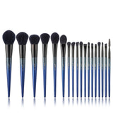 Jessup brushes 18pcs Makeup brushes set & 1PC Cosmetic bag women Make up brush Powder Foundation Precision Pencil eyeshadow