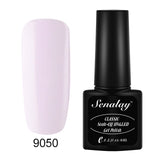 SENALAY UV Gel Nail Polish Set For Manicure Base Top Coat Gel Varnishes Nail Art Lamp Lacquers Semi Permanent Nail Polish Primer