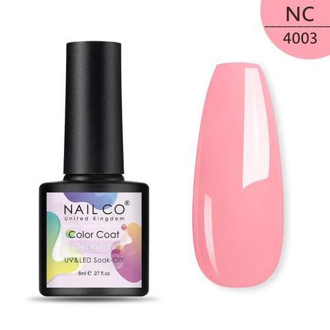 NAILCO 8 ML Color Gel Polish Soak Off UV Gel Varnish Semi Permanant UV Gel Nail Art Hybrid Varnishes All For Manicure lacquer