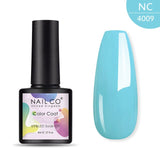 NAILCO 8 ML Color Gel Polish Soak Off UV Gel Varnish Semi Permanant UV Gel Nail Art Hybrid Varnishes All For Manicure lacquer