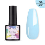 NAILCO 8 ML Color Gel Polish Soak Off UV Gel Varnish Semi Permanant UV Gel Nail Art Hybrid Varnishes All For Manicure lacquer