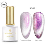 BORN PRETTY 6ml/10ml Magnetic Gel Nail Polish Cat Eye Nail UV Gel Holographics Laser Glitter Varnish Nail Art New Arrival