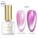 BORN PRETTY 6ml/10ml Magnetic Gel Nail Polish Cat Eye Nail UV Gel Holographics Laser Glitter Varnish Nail Art New Arrival