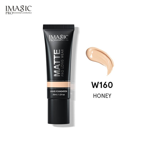 IMAGIC 11 color liquid foundation natural makeup long-lasting oil control facial beauty makeup foundation cream concealer