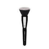 Zoreya Brand Women Fashion Black Kabuki Brush Soft Synthetic Hair Face Makeup Tools Portable To Take And Easy To Use