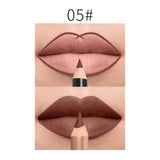 Waterproof Pencil Lipstick Pen Matte Lip Liner Lasting Multifunct LipLiner National Makeup Comestics Tools Easy To Wear TSLM1