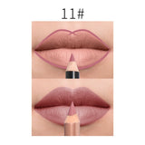 Waterproof Pencil Lipstick Pen Matte Lip Liner Lasting Multifunct LipLiner National Makeup Comestics Tools Easy To Wear TSLM1