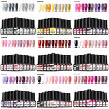 KOSKOE 8ML Nail Polish Gel Varnish For Manicures 120 Colors UV Gel Nail Purple Pink Glitter Holographics Soak Off UV Nail Gel