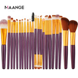 22pcs/set Makeup Brushes Kit Powder Eye Shadow Foundation Blush Blending Beauty Women Eye shadow Lip Cosmetic Make Up Brush