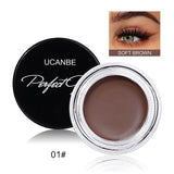 UCANBE 4 Colors Gel Eyeliner Makeup Shimmer Matte Black Brown Eye Liner Cream Eyes Makeup Long Lasting Waterproof Cosmetics