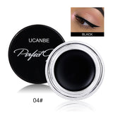 UCANBE 4 Colors Gel Eyeliner Makeup Shimmer Matte Black Brown Eye Liner Cream Eyes Makeup Long Lasting Waterproof Cosmetics