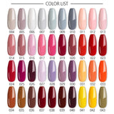 UR SUGAR 60Colors UV Gel Nail Art Design Manicures UV LED Soak Off DIY Paint Gel Nails Polishes Lacquers 60pcs Kit