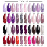 UR SUGAR 60Colors UV Gel Nail Art Design Manicures UV LED Soak Off DIY Paint Gel Nails Polishes Lacquers 60pcs Kit