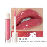 FOCALLURE PLUMPMAX Nourise Lip Glow High Shine&Shimmer Glossy Lips Makeup Non Sticky Plumping Lip Gloss