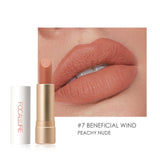 FOCALLURE Waterproof Matte Lipstick Nude Velvet Lip Batom Long-lasting Lip Stick Makeup