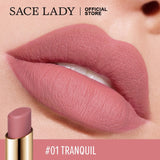 SACE LADY Nude Lipstick Matte Makeup Waterproof Red Lips Long Lasting Velvet Batom Make Up 12 Colors Cosmetics Wholesale