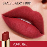 SACE LADY Nude Lipstick Matte Makeup Waterproof Red Lips Long Lasting Velvet Batom Make Up 12 Colors Cosmetics Wholesale