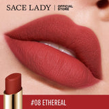 SACE LADY Nude Lipstick Matte Makeup Waterproof Red Lips Long Lasting Velvet Batom Make Up 12 Colors Cosmetics Wholesale