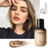 Pudaier 40ml Matte Makeup Foundation Cream for Face Professional Concealing Make up Tomal Base High Coverage Liquid Long-lasting