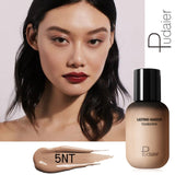 Pudaier 40ml Matte Makeup Foundation Cream for Face Professional Concealing Make up Tomal Base High Coverage Liquid Long-lasting